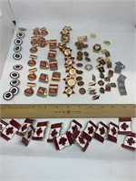 Foreign surplus button collection- approx 95-100