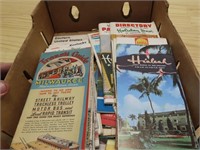 Vintage road map lot.