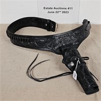 44/45 Cal 44" Long Leather Revolver Holster
