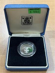 1985 One Pound Silver Coin