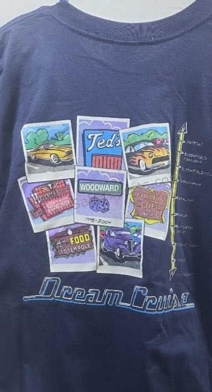 Vintage Woodward Dream Cruise ten year tee shirt.