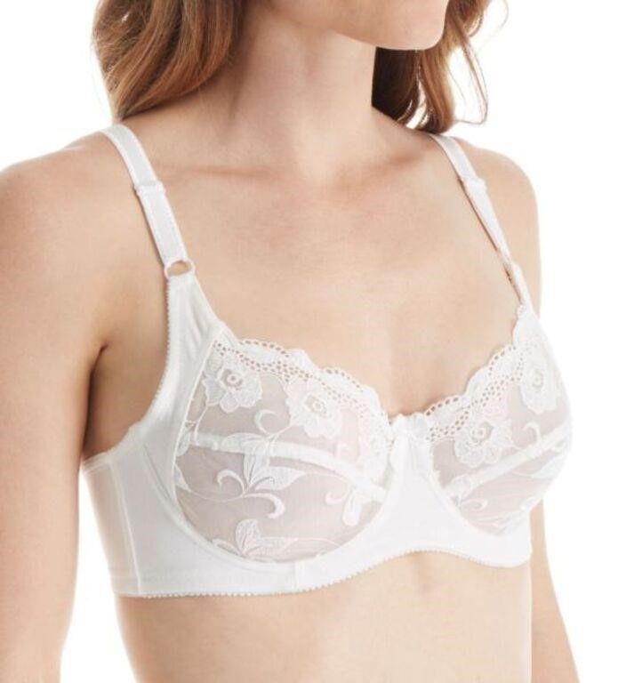 $38-Carnival Women's 44D Full Figure Lace Bra,