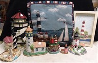 Light Houses (6)-Cookie Jar, Cheese Spreaders