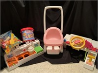 VTG Tyco Super Dough Snack Shop, Baby Stroller &