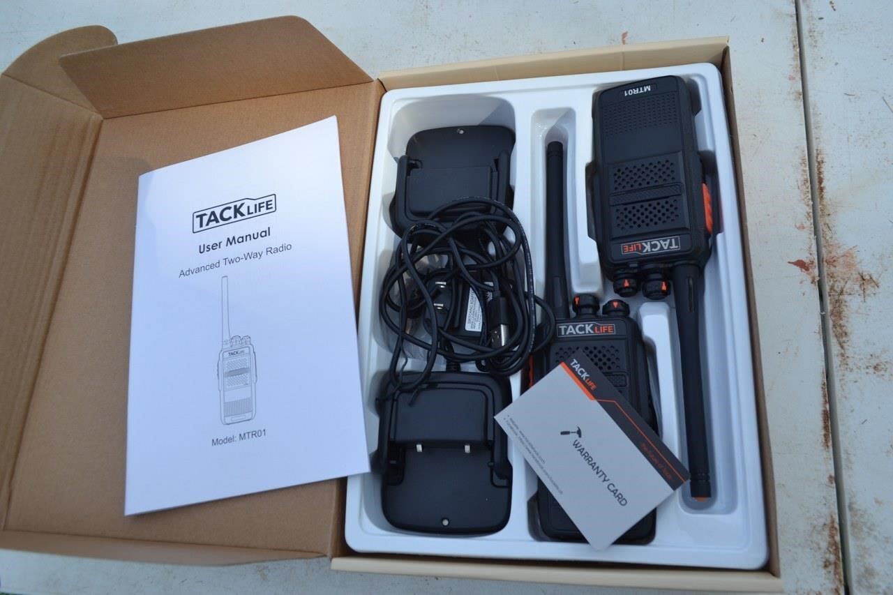 121: Tack Life two way radio NIB