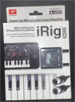 IRig Midi Interface iPod Connect