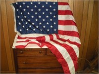 50 Star Nylon Embroidered American Flag