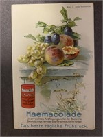 FRUITS: 3 x Rare HAEMACOLADE Postcards (1912)