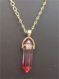 22" necklace with pendant