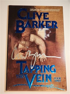 ECLIPS COMICS TAPPING VEIN #3 RARE CLIVE BARKER