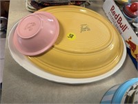 Fiesta Gold Platter & Misc.