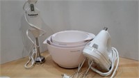 Kitchen Mixers and Mixing Bowls