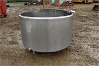 Sunset Milk Cooler Stainless Steel, Approx 250gal