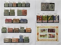 ANTIGUA: Selection of Early Stamps