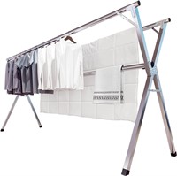 JAUREE 95 Inches Clothes Drying Rack