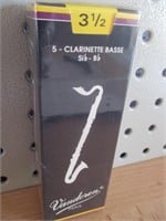 5 Vandoren CR1235 Clarinette Basse Reeds
