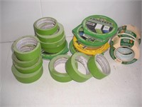 Large Lot of Partial Rolls of Frog Tape