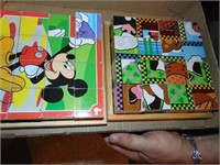 Wooden Puzzles and Caddy