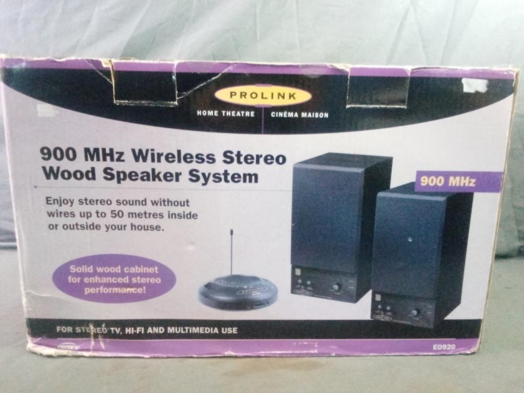 Prolink Home Theater System in Original Box Like