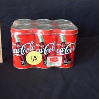 Coca Cola Tin NIP Contains Caramel Popcorn