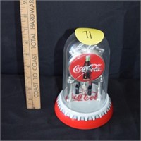 VTG Coca Cola Anniversary Clock battery operated