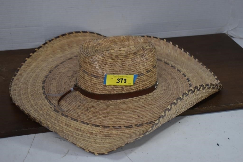 Wide Brim Straw Hat