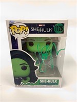 Autographed She-Hulk Funko Pop