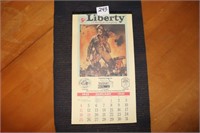 Liberty 1942 Calendar - Strasburg Village Inn