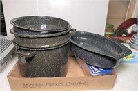 Sm. Enamelware Steamer & Roaster