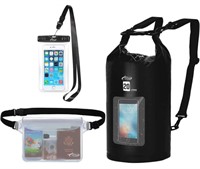 AIRUNTECH, 20L. WATER PROOF DRY BAG WITH PHONE