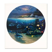 Wyland, "Moonlit Waters" Limited Edition Lithograp