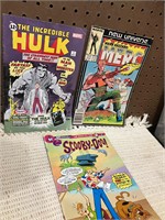 Comic Book-hulk and Marvel Merc .75