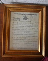WWI Hon. Discharge from US Army