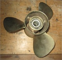 Antique Brass Propeller 9" 3 Fin