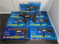 (8) TOY MACHINE GUNS