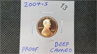 2004s DCAM Proof Lincoln Head Cent lb7013