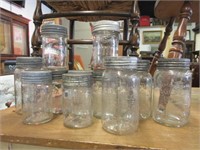 Lot of Several Crown Sealer Jars