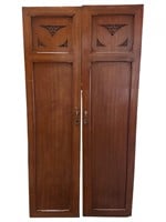 Pair of Wooden Carved Doors