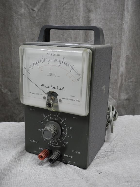 Vintage Heathkit Vacuum Tube Voltmeter