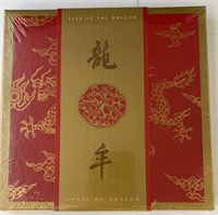 2000 Chinese Year of the Dragon Coin & Stamp Set