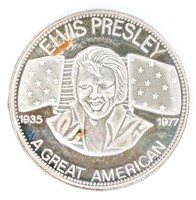 Coin 1 Troy Oz .999 Silver - Elvis Presley Round