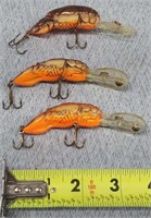 3-Rebel Crawfish Lures