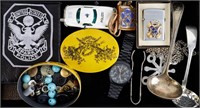 Men's Dresser Items, Porsche Watch and Jewelry