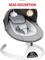 TICCI Baby Swing 5-Speed  0-6 Months (Gray)
