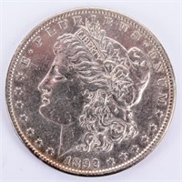 Coin 1892-P Morgan Silver Dollar Almost Unc.