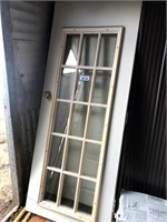 2 - House Doors (32" W x 80" T) 1 with Glass