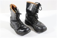 Vintage Echt Leder Army Compact Boots