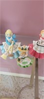 Girl Figurines- 2 are Napco