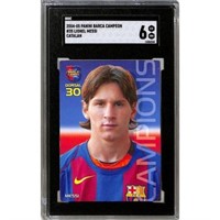 2004-05 Lionel Messi Rookie Sgc 6