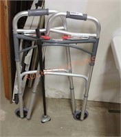 Foldable Walker and cane lot